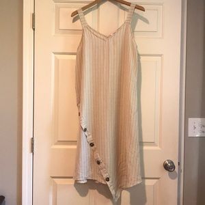 Boho linen dress